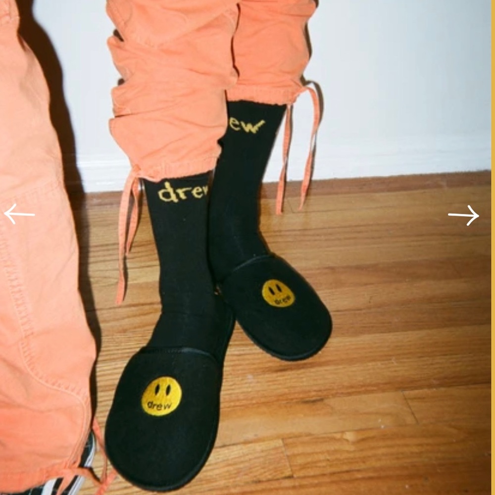 DREW House L/XL SLIPPERS (Black)